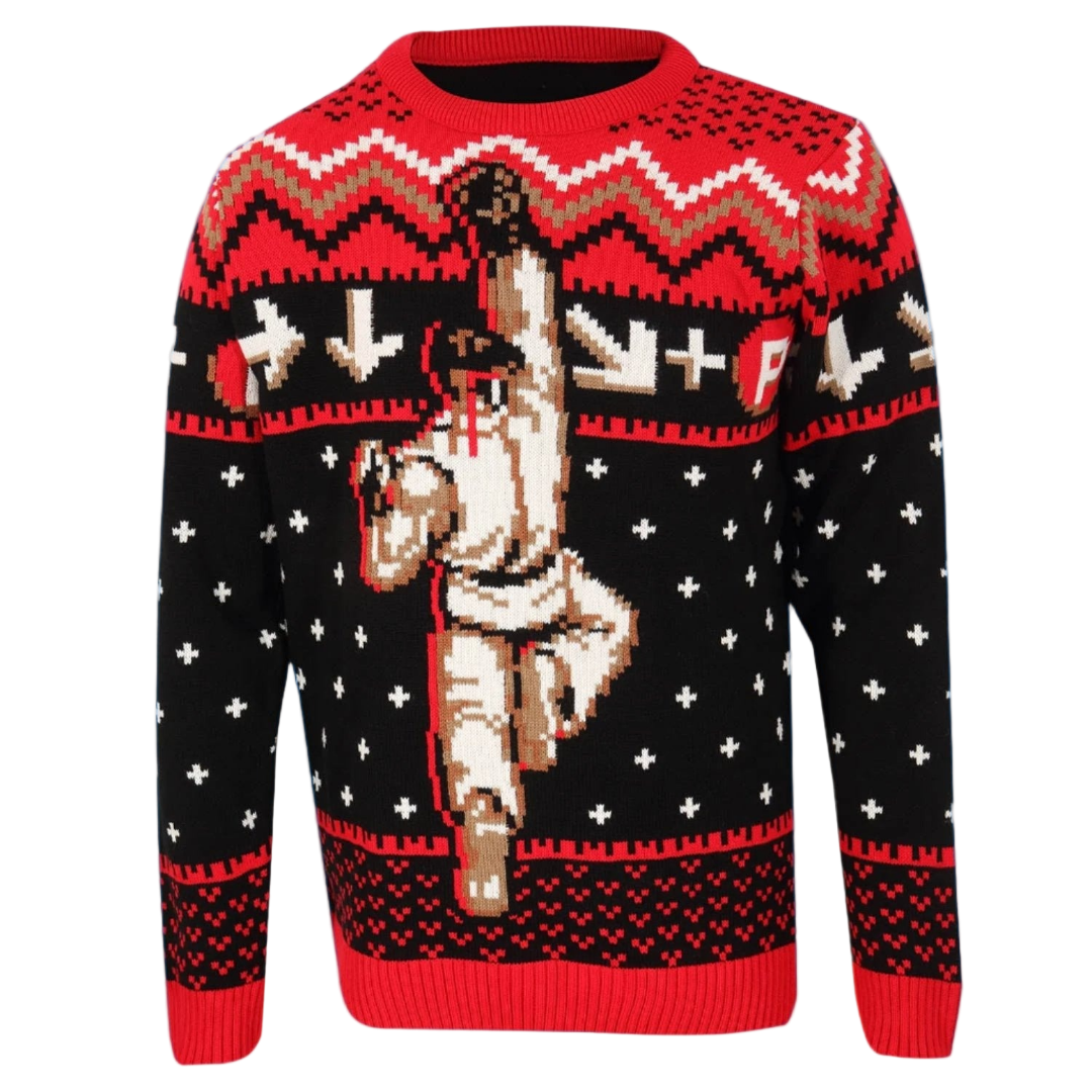 Street Fighter Christmas Jumper