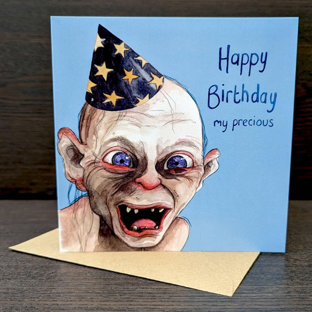 Gollum Card (Birthday)