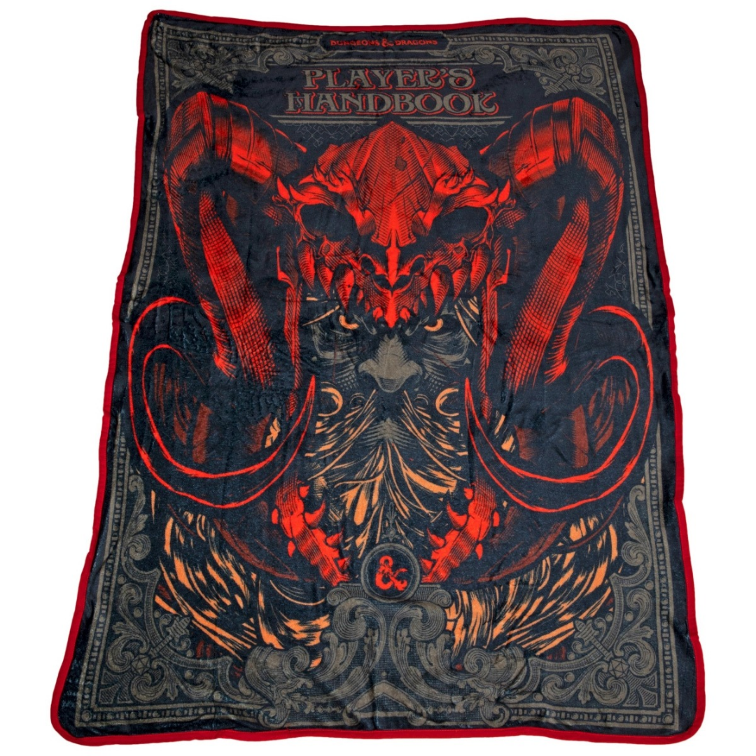 Dungeons and Dragons Fleece Throw (Players Handbook)