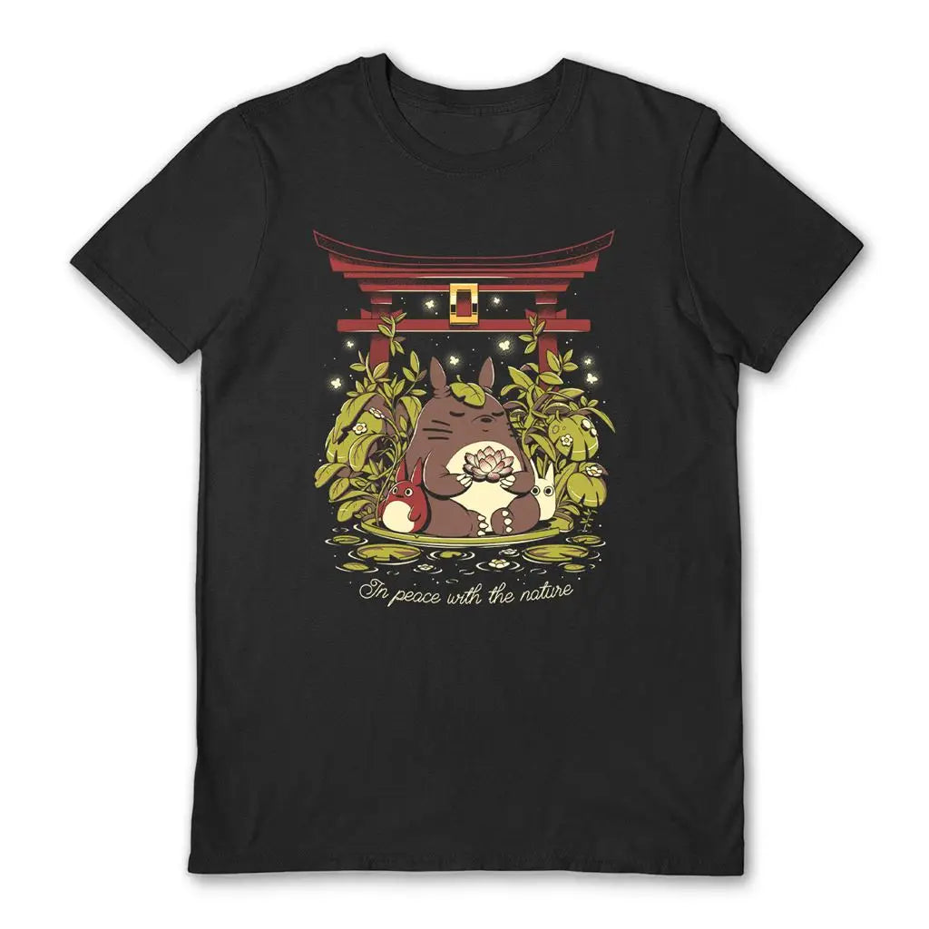 Illustrata In Peace With Nature T-shirt (Black)