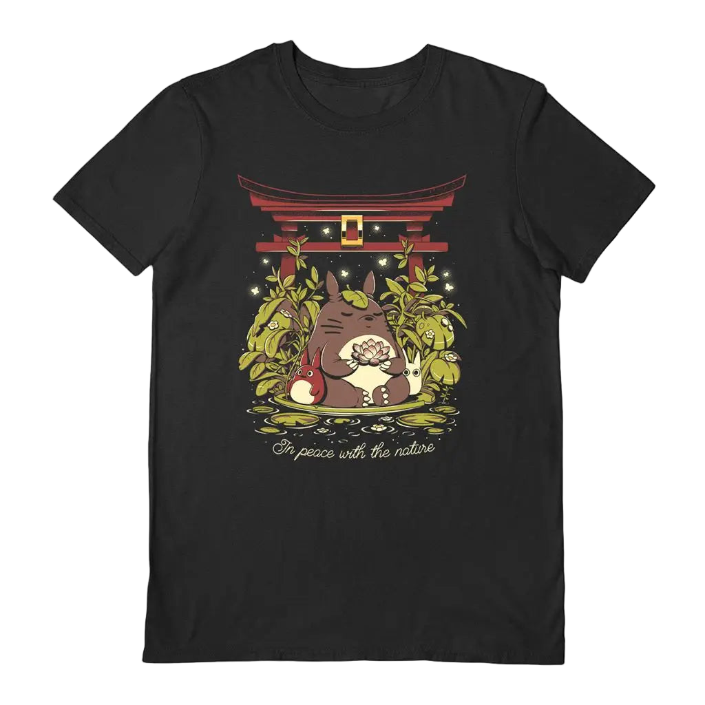 Illustrata In Peace With Nature T-shirt (Black)