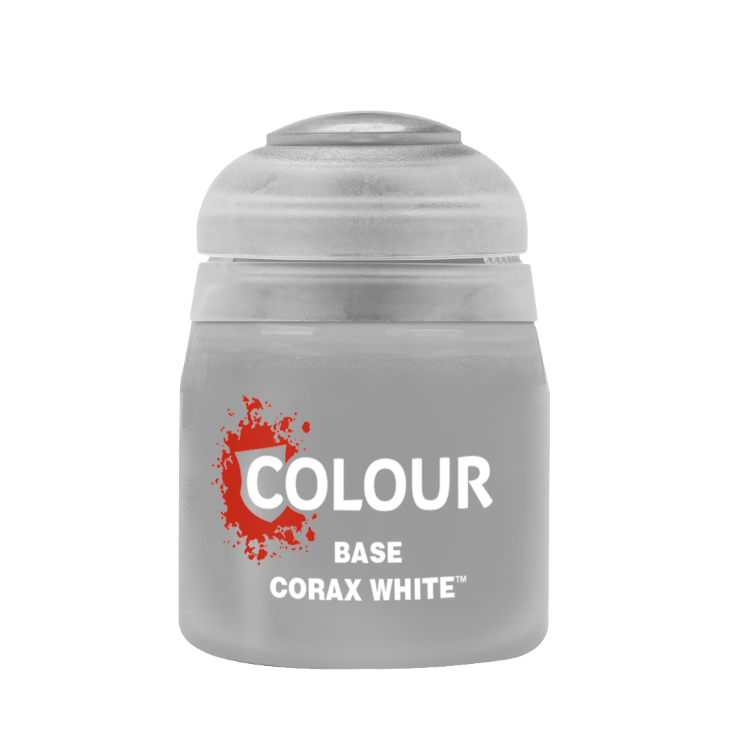 Citadel Colour/Warhammer Colour Paint - Base: Corax White (12Ml)