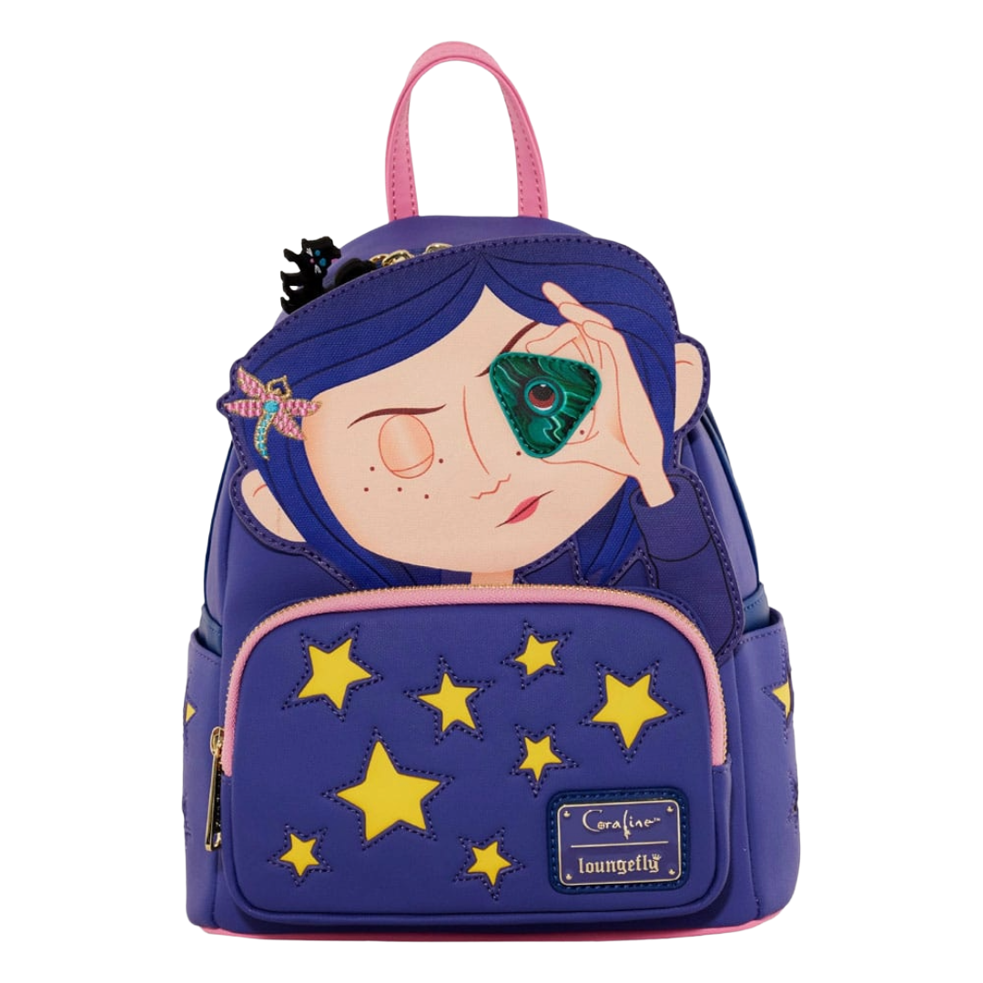 Loungefly Backpack Coraline Stars Cosplay