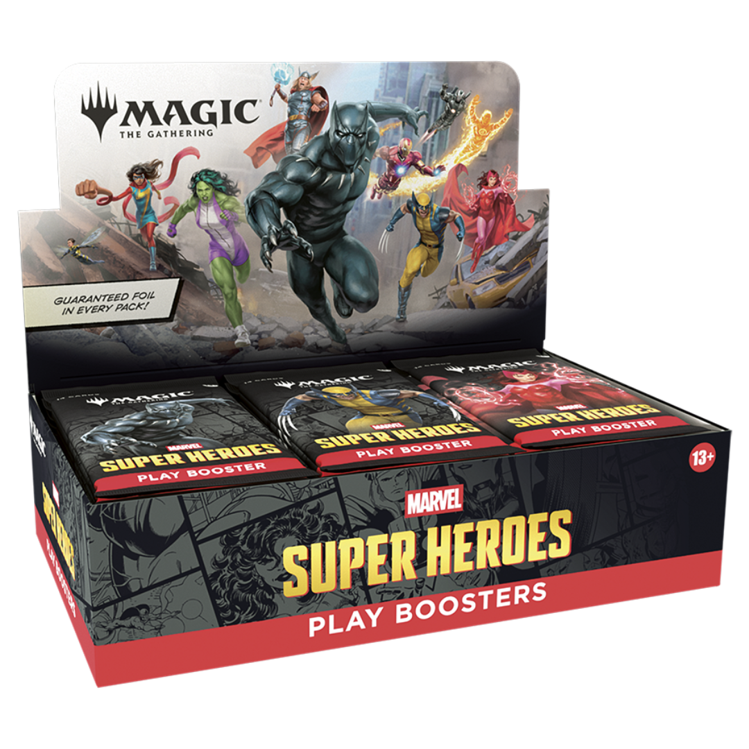 Magic: The Gathering - Marvel Super Heroes Play Booster Box (Sealed)