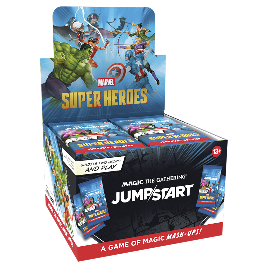 Magic: The Gathering - Marvel Super Heroes Jumpstart Booster Box (Sealed)