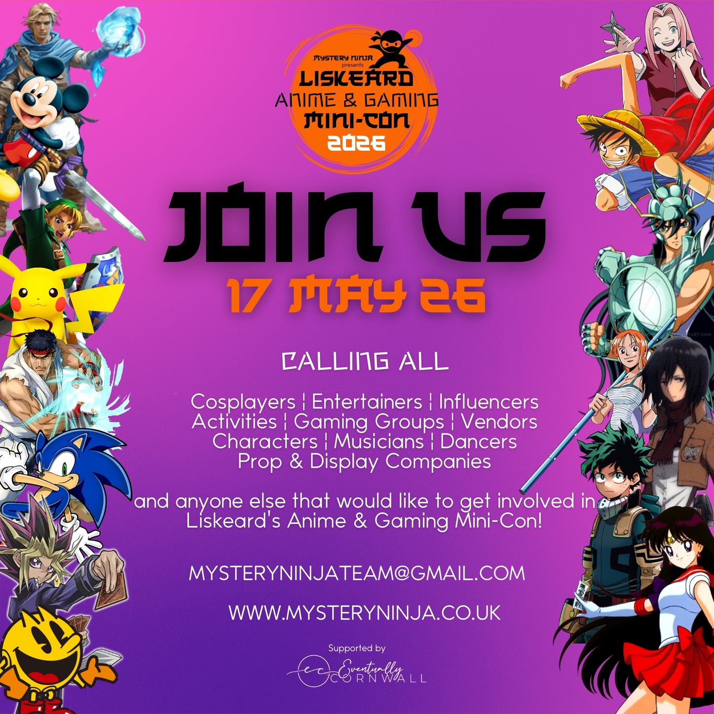 Liskeard Mini-Con Trader Booking - 2026
