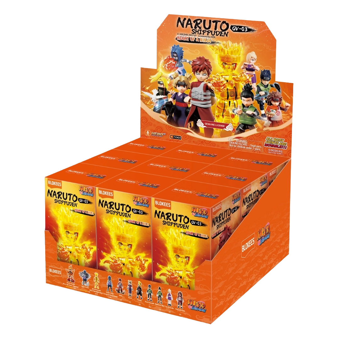 Blokees - Naruto Figures Galaxy Version 03 - Heart of a Ninja