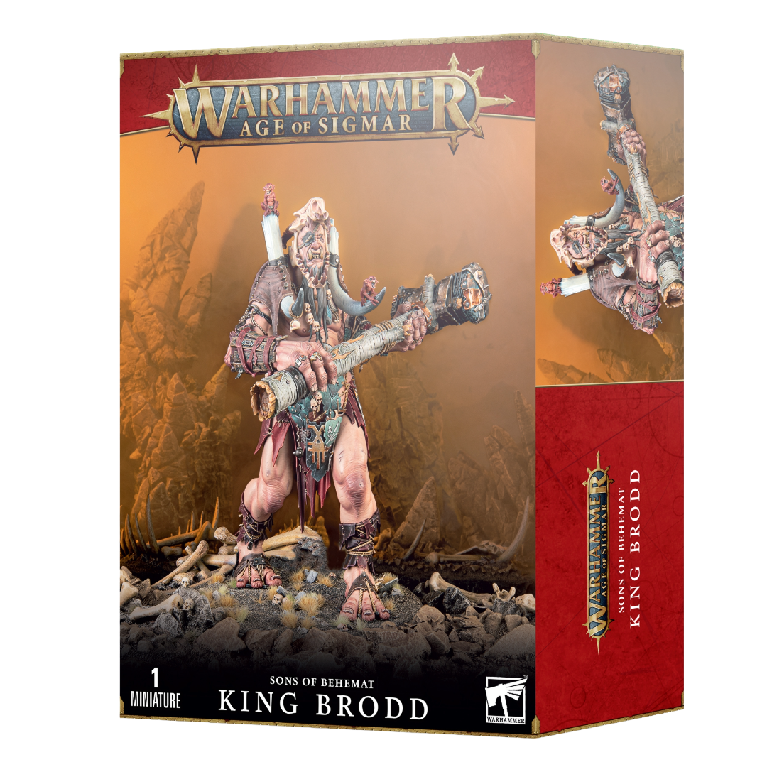 Warhammer Age Of Sigmar - Sons of Behemat: King Brodd