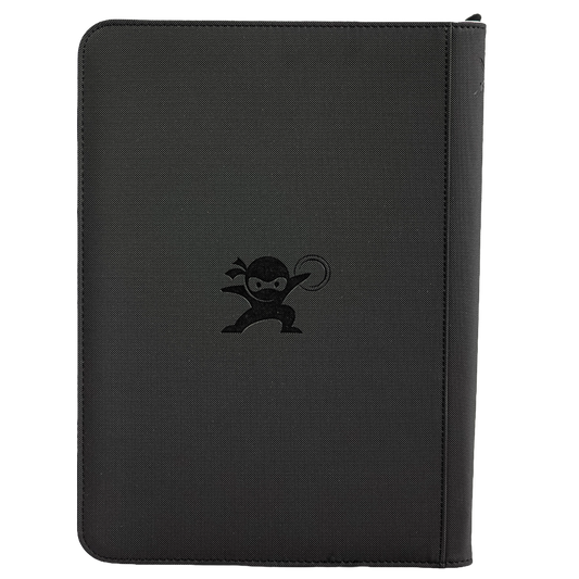 Mystery Ninja - Stealth TCG Binder Storage Album - Black Textured