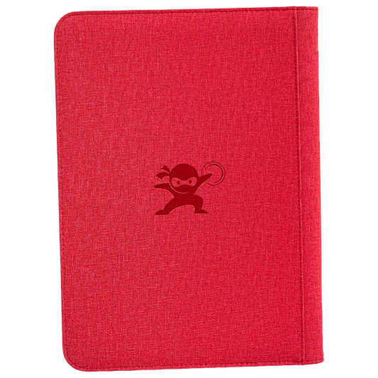 Mystery Ninja - Stealth TCG Binder Storage Album - Red Fabric