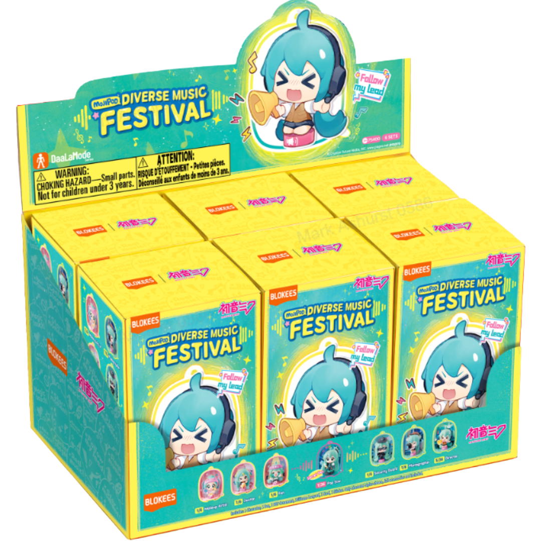 Blokees - DaaLAMode Series - Hatsune Miku MojiPOD Diverse Music Festival