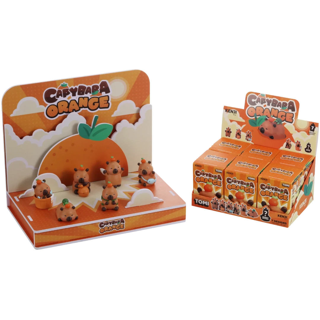 Tomi Capybara Orange Lg Figurine