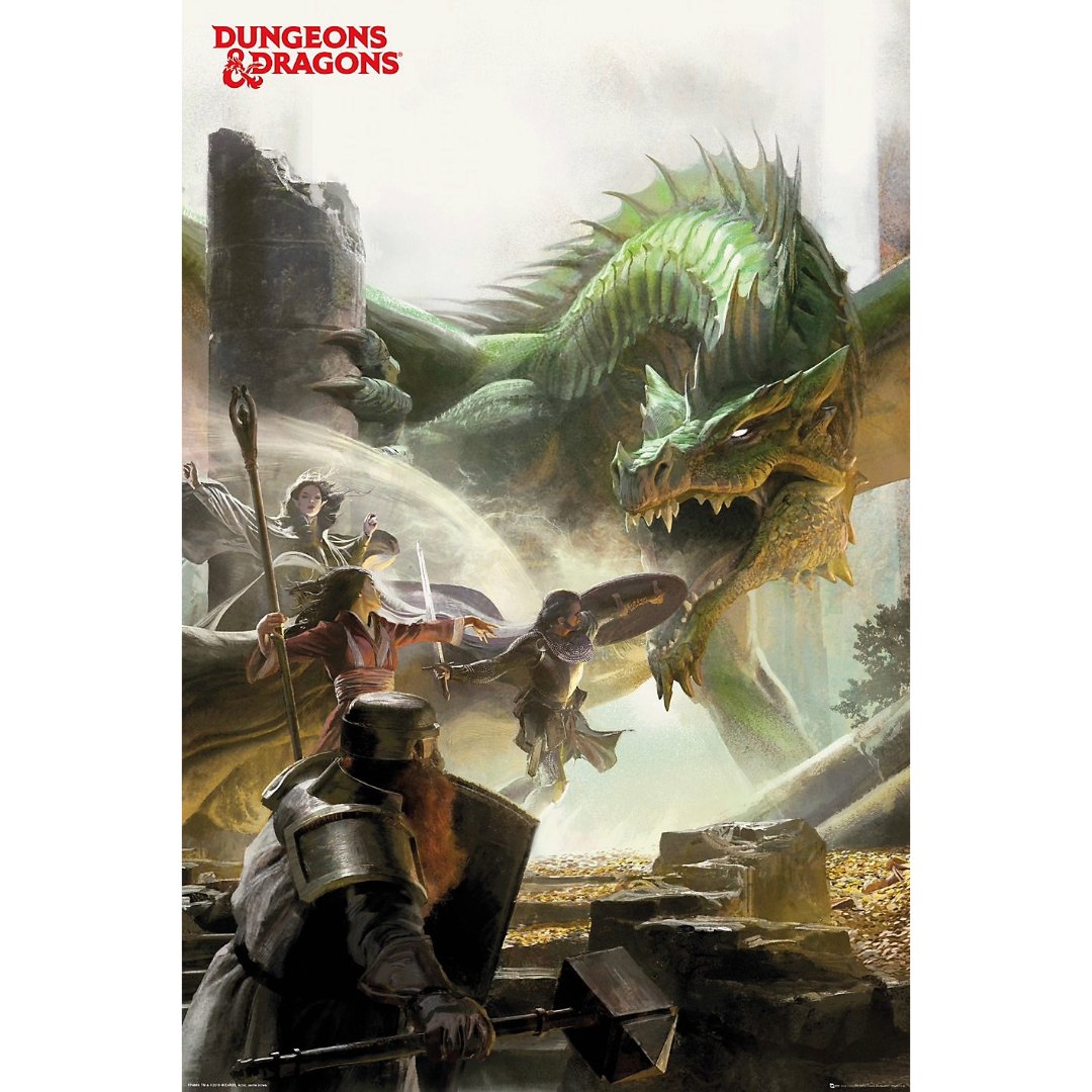 Dungeons & Dragons Adventure Maxi Poster