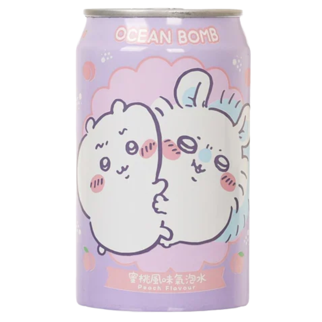 Ocean Bomb & Chiikawa-Peach 330ml