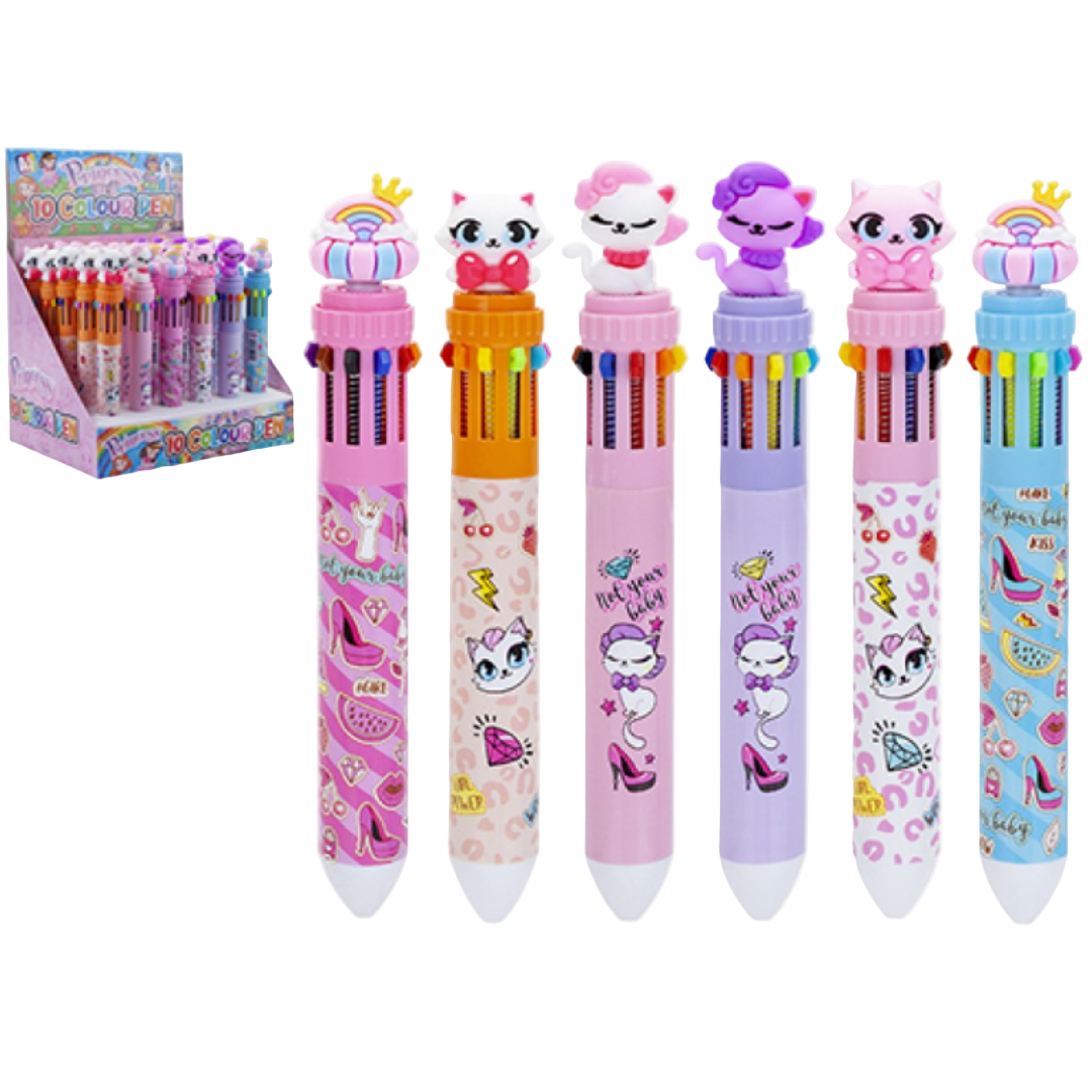Princess 10 Colour Pen
