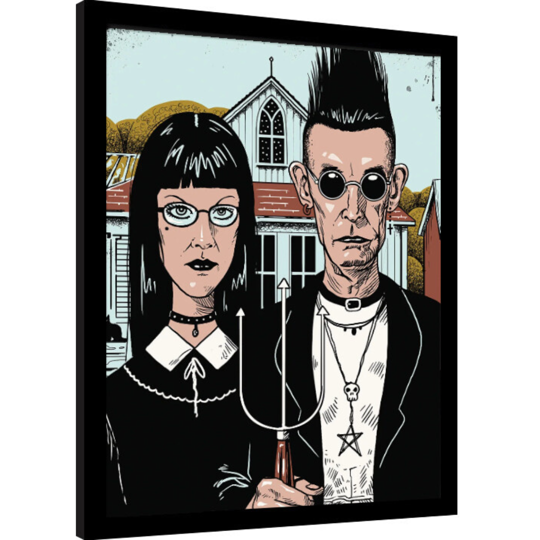 American goth poster