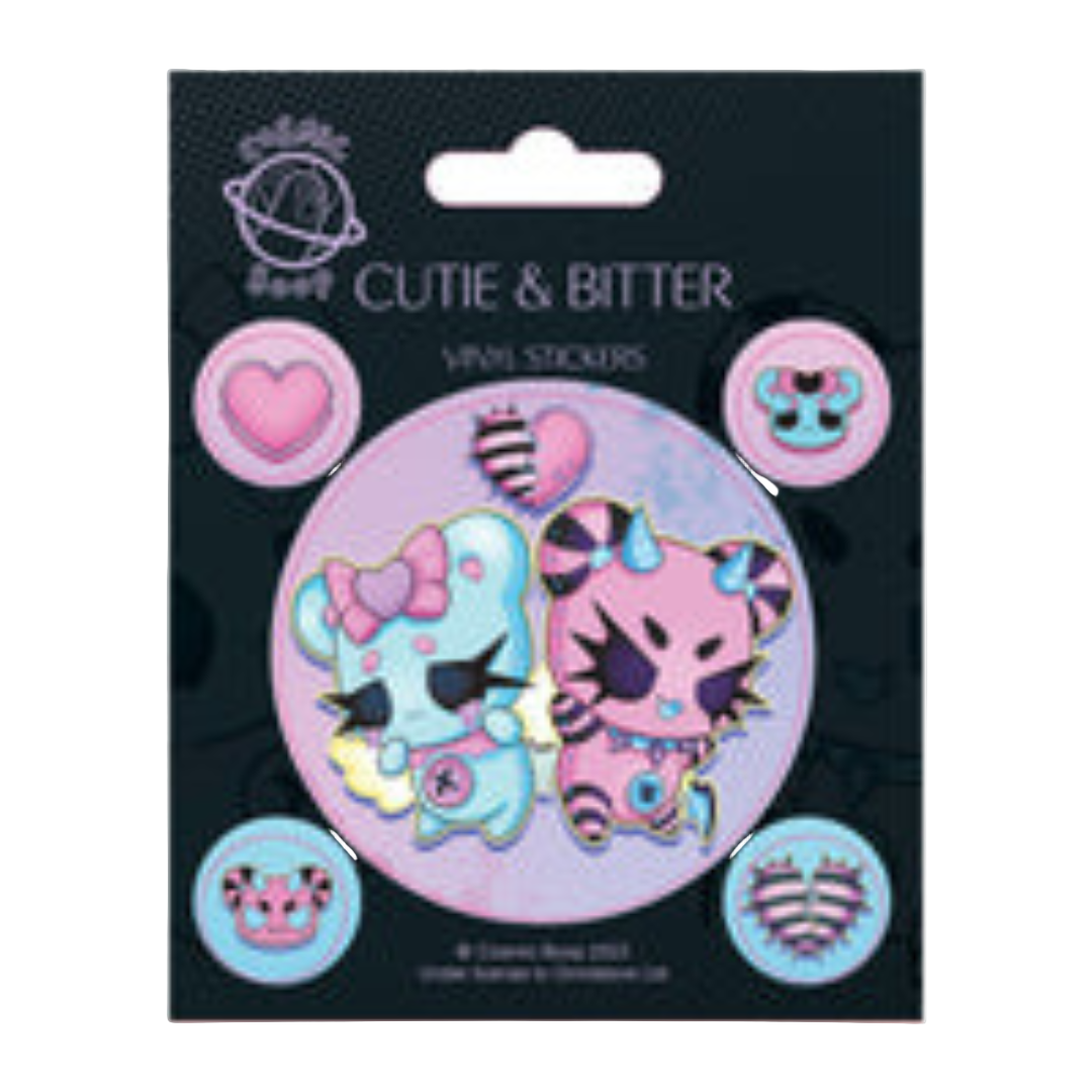 Cute and Bitter Vinyl Stickers
