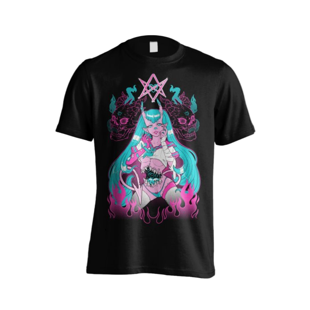 Pinku Kult Unholy T-shirt (Black)