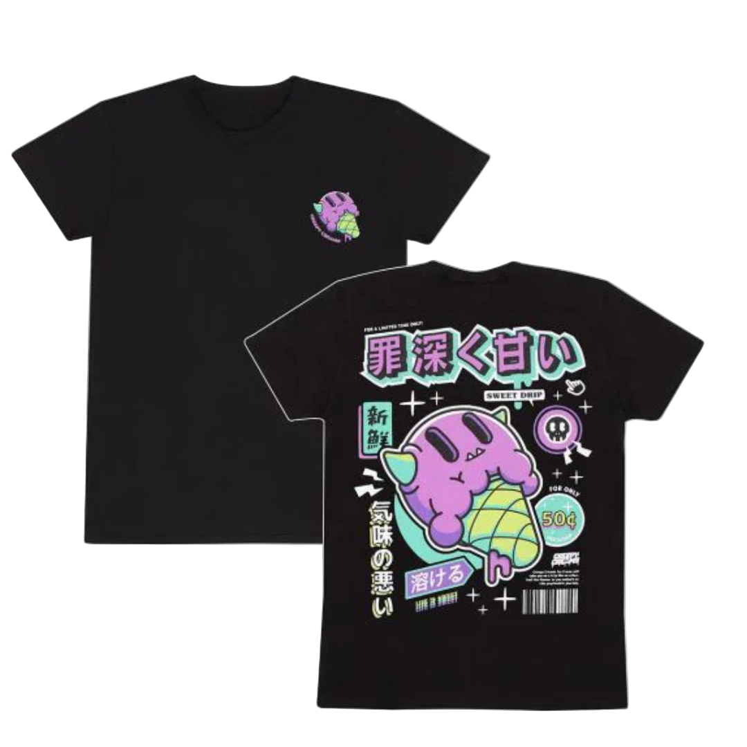 Creepy Creams Tottori T-shirt (Black)