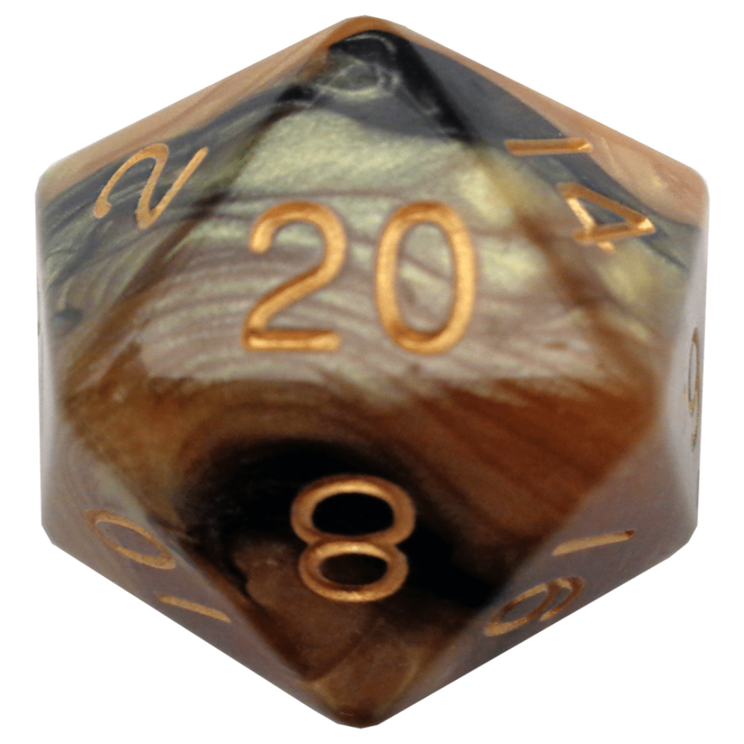 Mega Acrylic D20 Dice