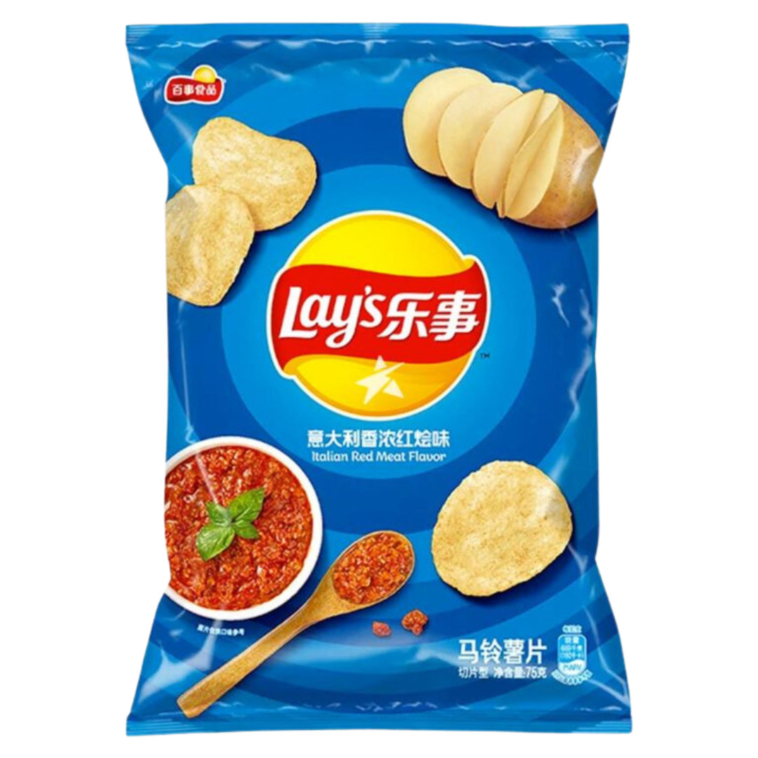 Lays Italian Red Meat Flavour Chinese 70g