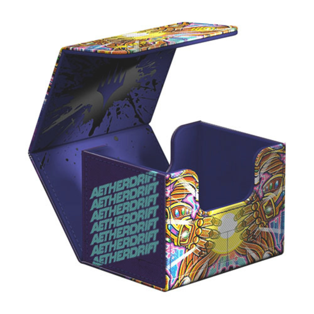 Ultimate Guard - Sidewinder 100+ Xenoskin Deck Box - Magic: The Gathering - Aetherdrift - Design 5