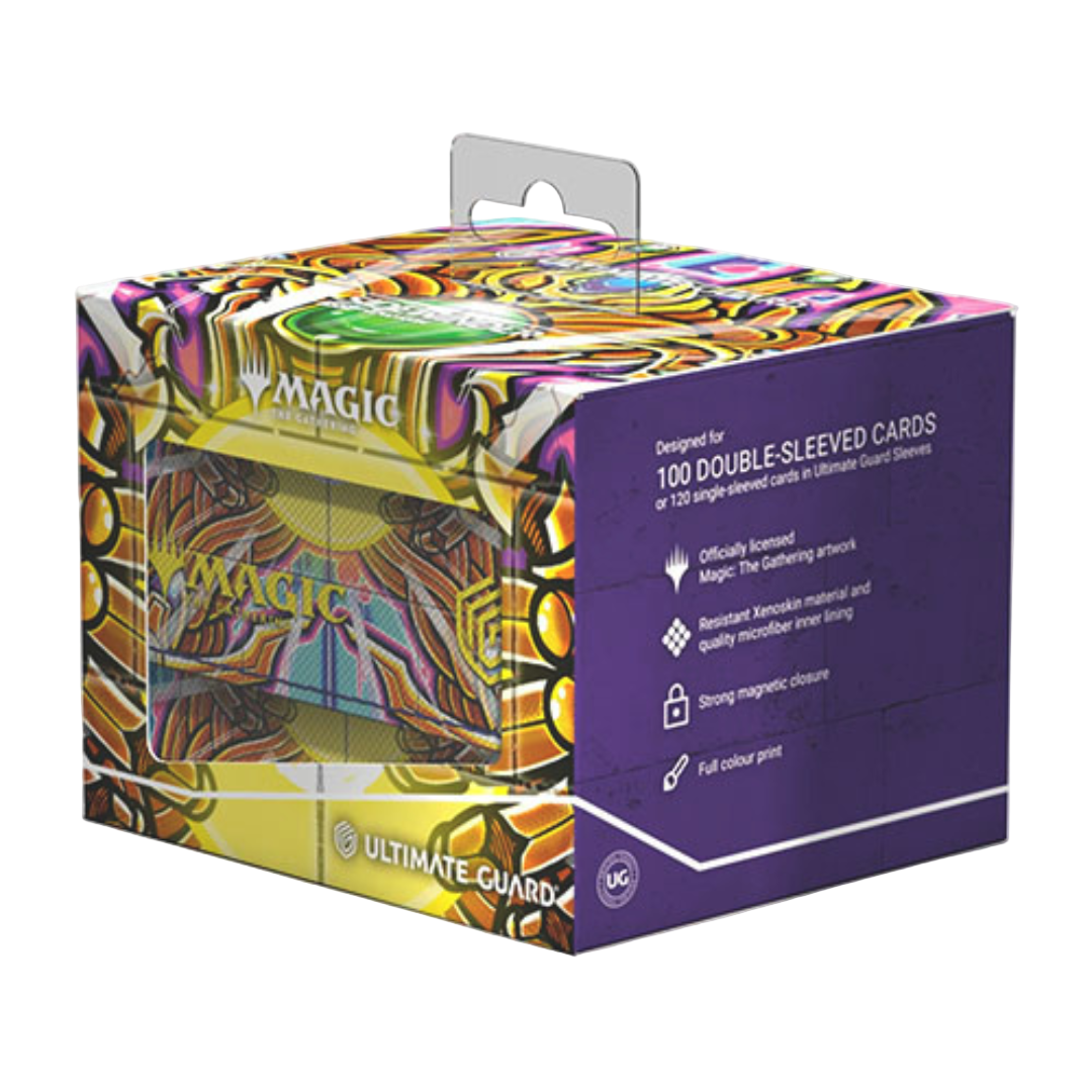 Ultimate Guard - Sidewinder 100+ Xenoskin Deck Box - Magic: The Gathering - Aetherdrift - Design 5