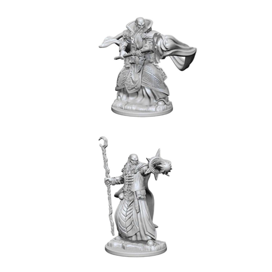 WizKids - D&D Nolzurs Marvelous Miniatures: Human Male Wizard - Wave 1