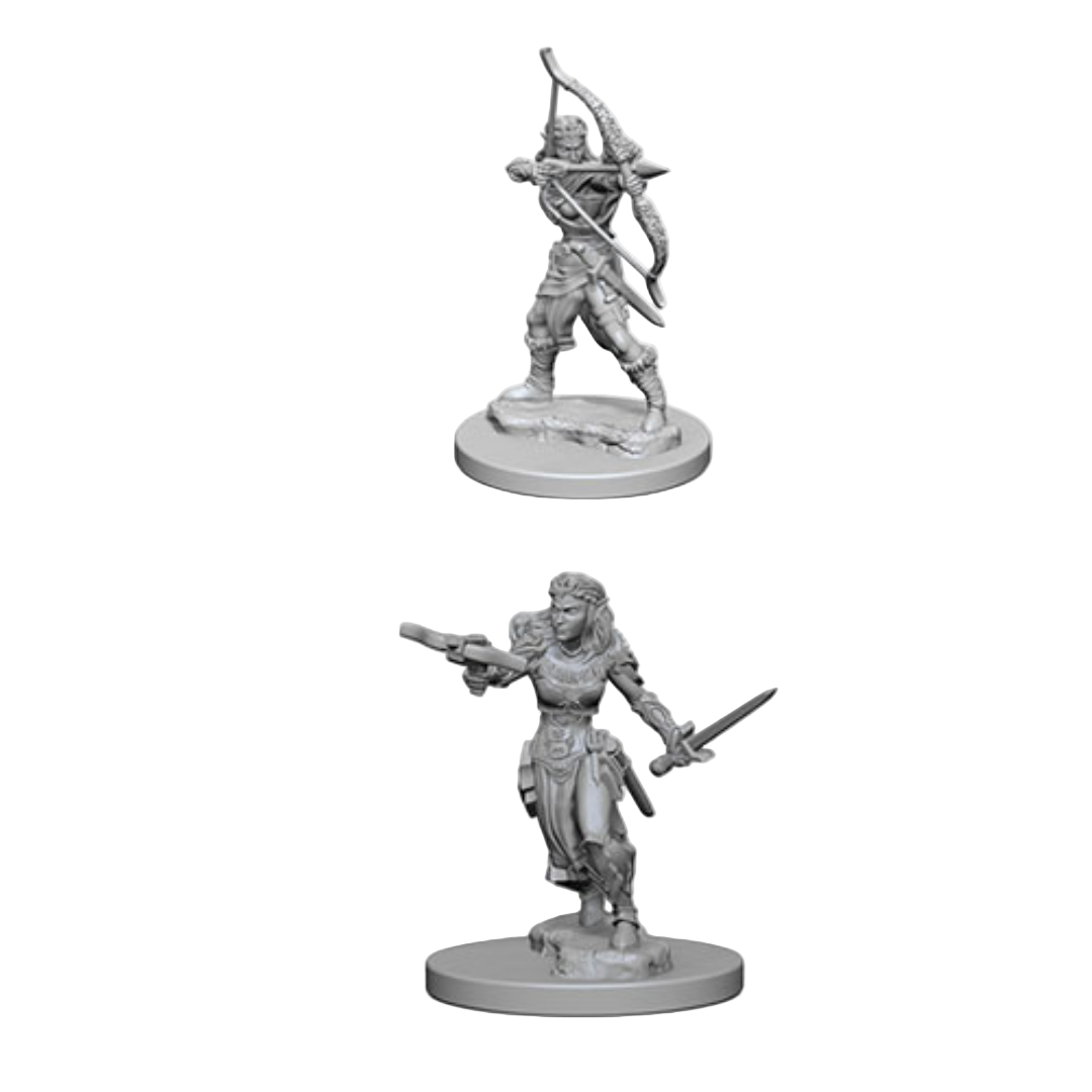 WizKids - D&D Nolzurs Marvelous Miniatures: Elf Female Ranger - Wave 1