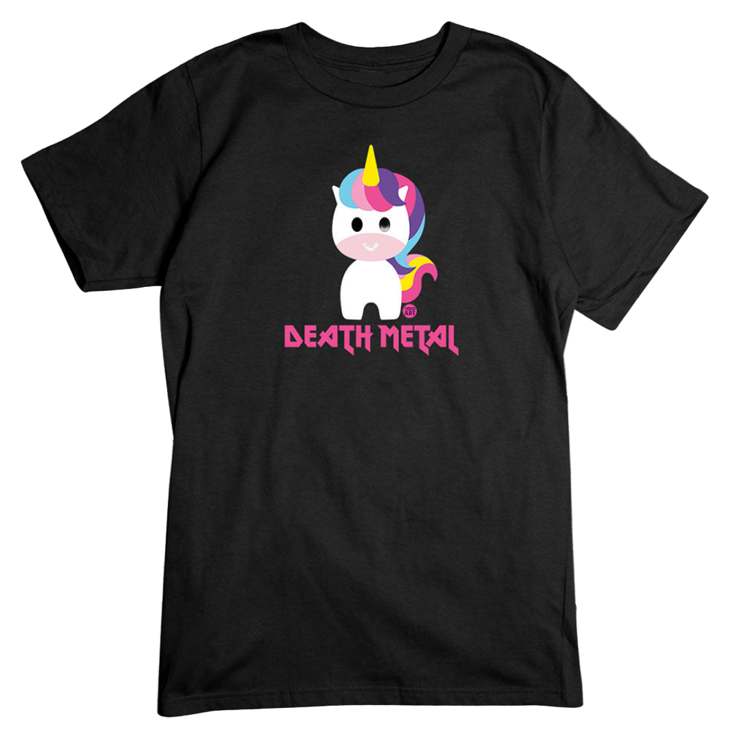 Death Metal Unicorn T-shirt (Black)