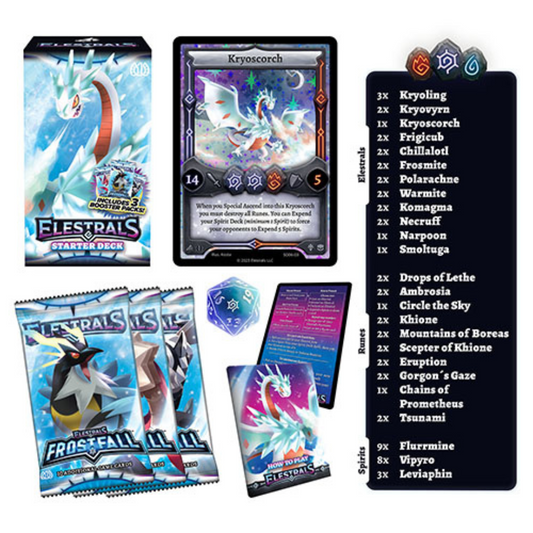 Elestrals TCG - Frostfall Kryoscorch Starter Deck