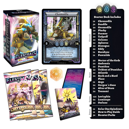 Elestrals TCG - Daybreak Chronodile Starter Deck