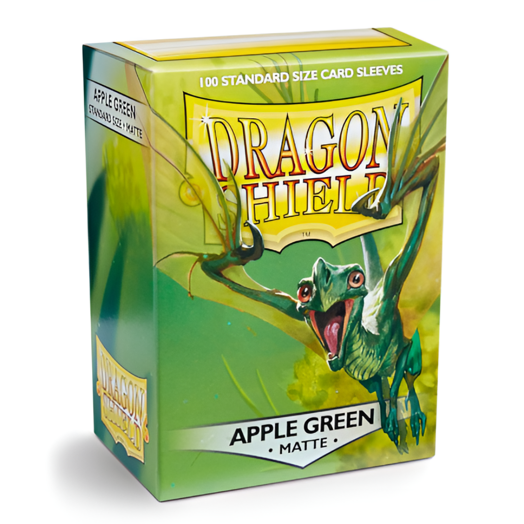 Dragon Shield - Matte Standard Size Sleeves 100pk - Apple Green