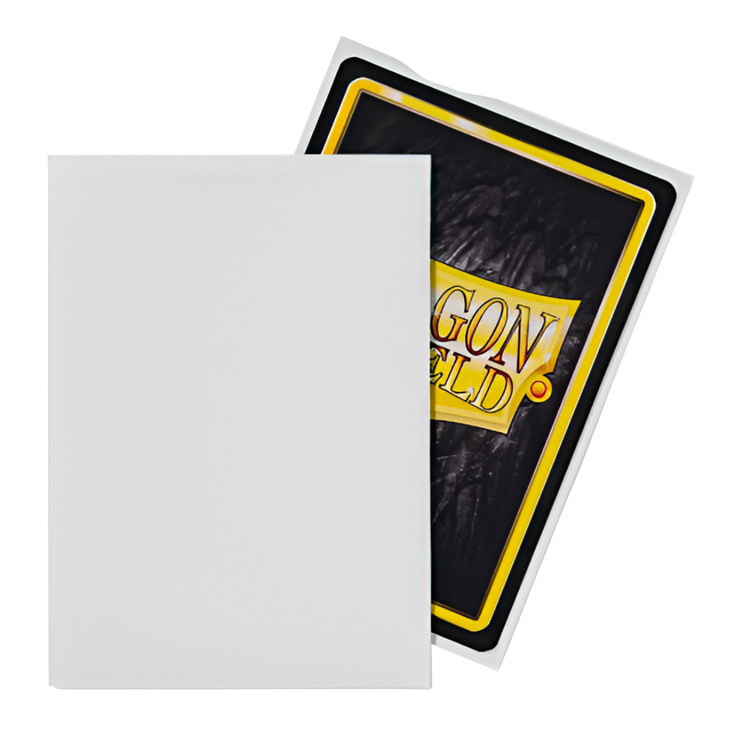 Dragon Shield - Matte Standard Size Sleeves 100pk - White
