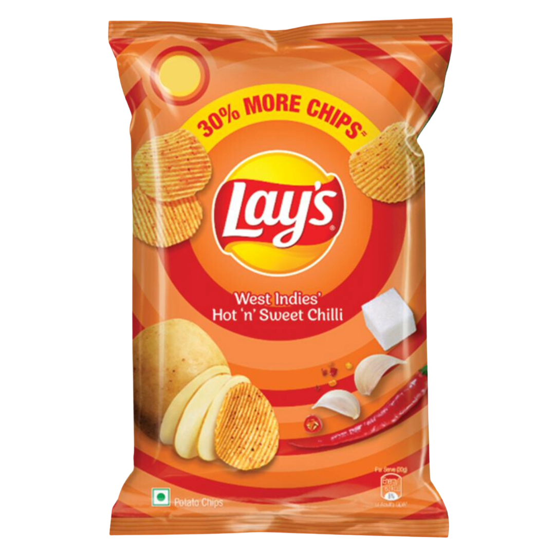 Lays West Indies Hot ‘n’ Sweet Chilli Indian 50g