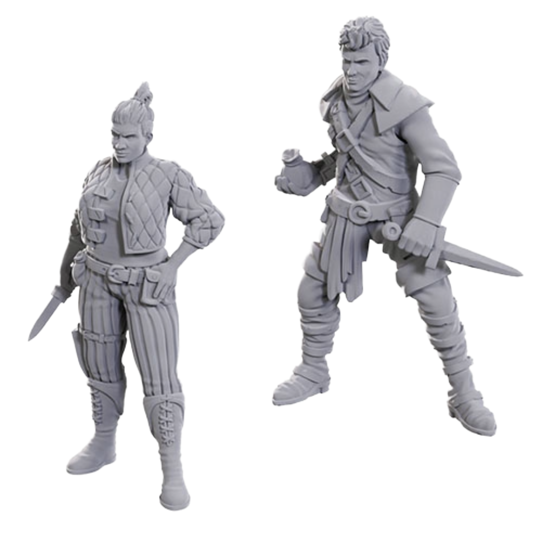 Wizkids - Deep Cuts Miniatures: Cutpurses Male & Female - Wave 23