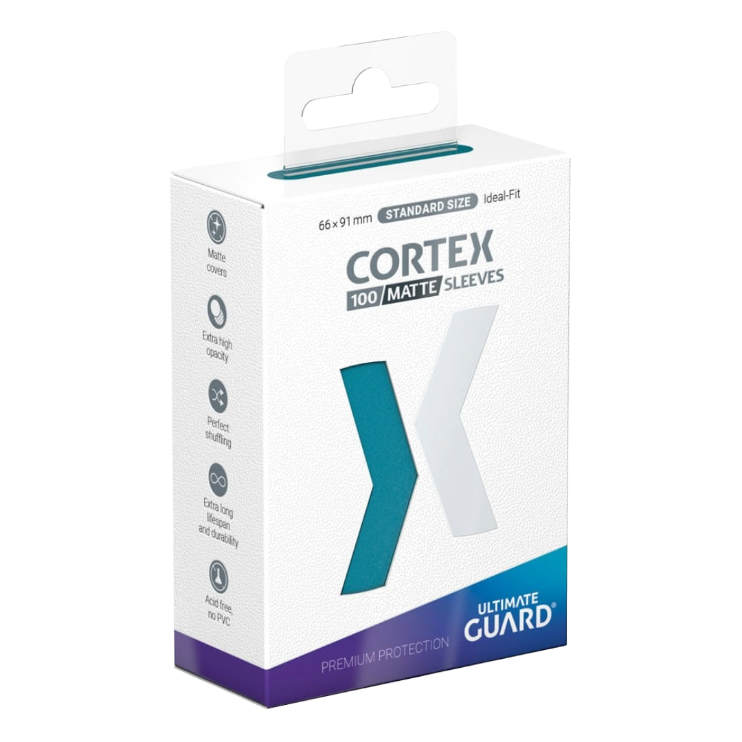 Ultimate Guard Cortex Sleeves Matte Standard Size (100) - Petrol