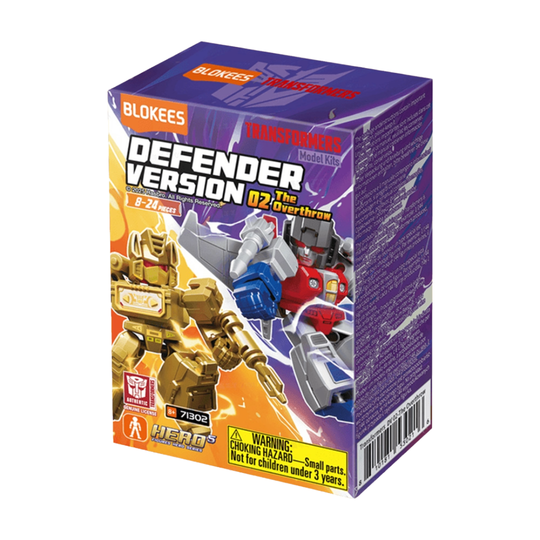 Blokees Transformers Defender Version 02 -The Overthrow