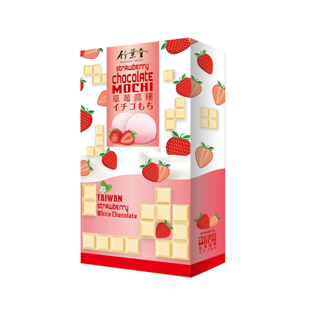 Bamboo House Strawberry Chocolate Mochi 120g