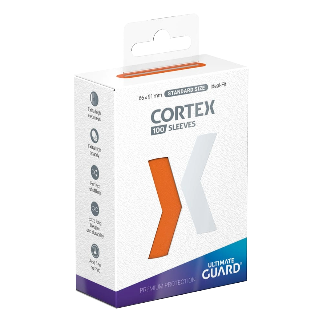 Ultimate Guard Cortex Sleeves Standard Size (100) - Orange