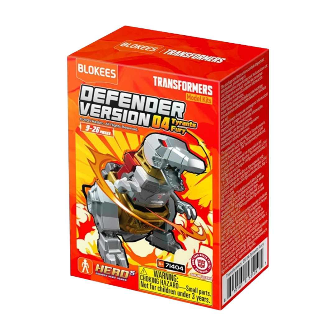 Blokees Transformers Defender Version 04 -Tyrants Fury