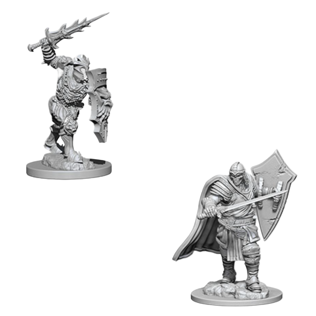 WizKids - D&D Nolzurs Marvelous Miniatures: Death Knight & Helmed Horror - Wave 6