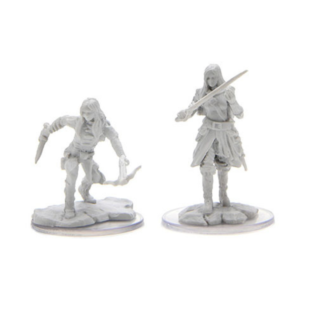 WizKids - D&D Nolzurs Marvelous Miniatures: Half-Elf Rogue Female - Wave 17