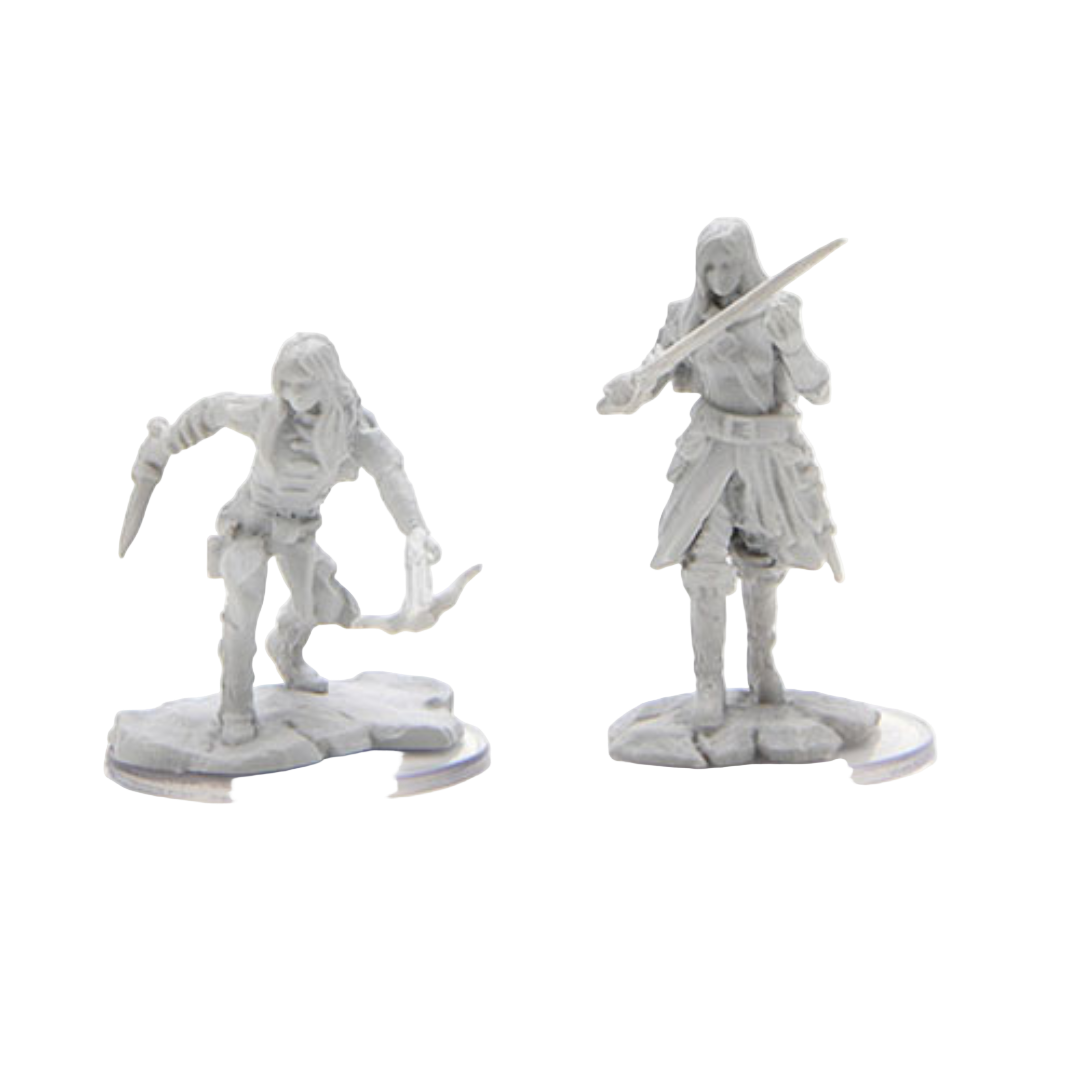 WizKids - D&D Nolzurs Marvelous Miniatures: Half-Elf Rogue Female - Wave 17