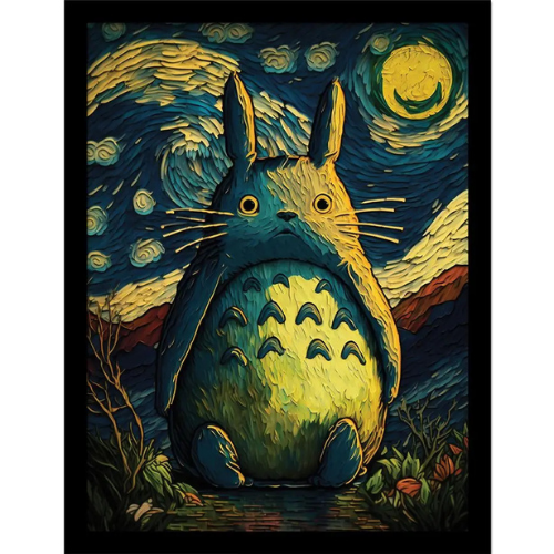 Ada Ingram (Totoro Night) Framed Poster