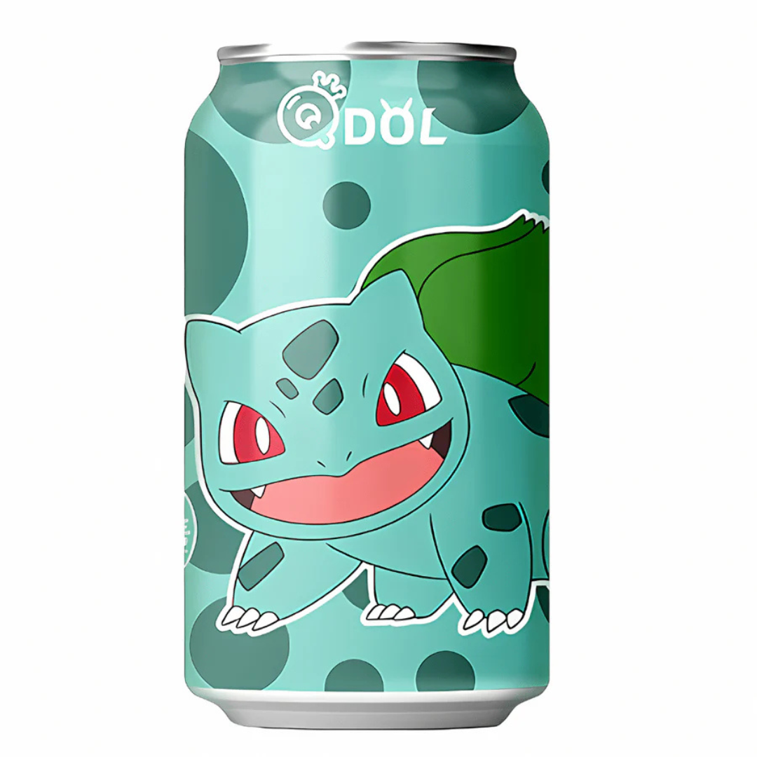 Pokemon Bulbasaur Grape Flavour Soda