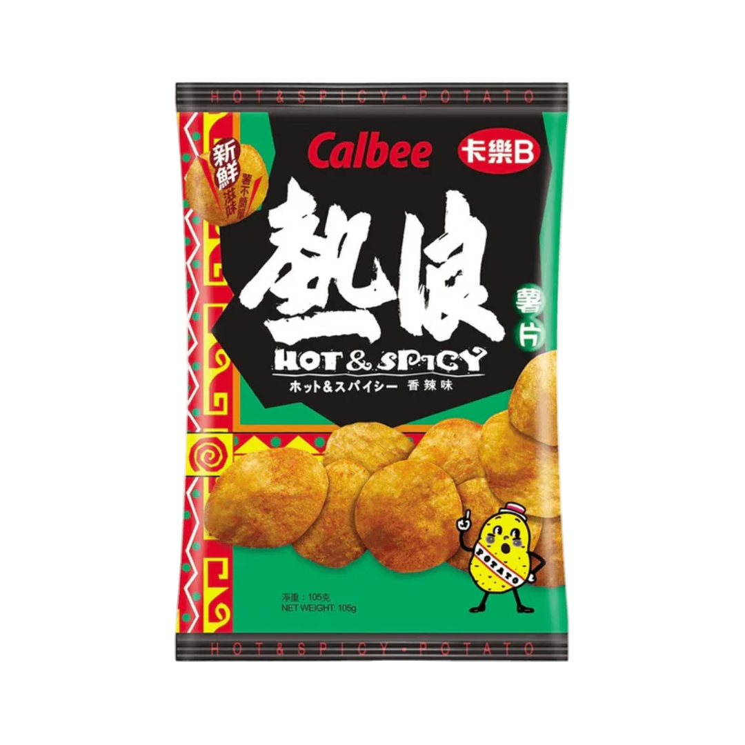 Callbee Potato Chips Hot and Spicy 105g