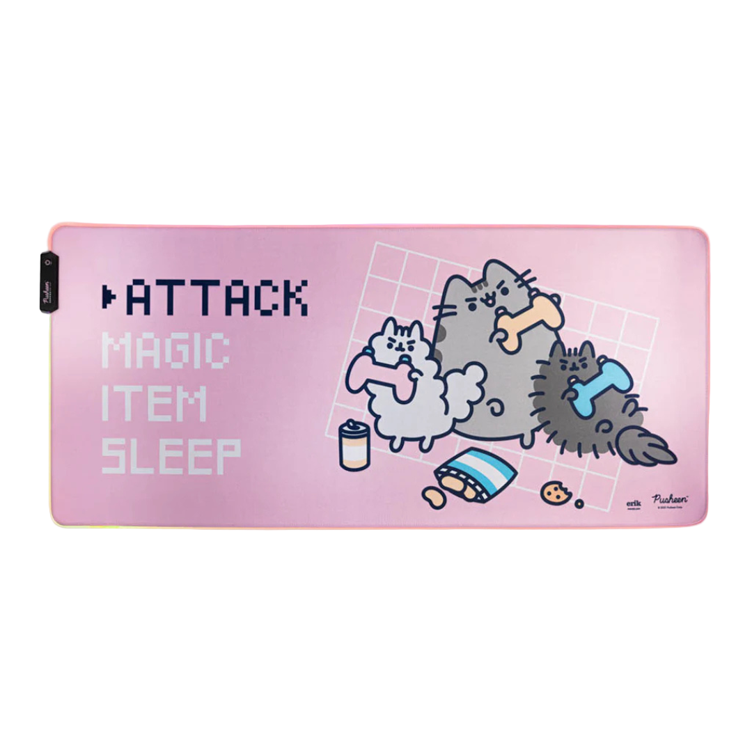 PUSHEEN LED XXL MOUSE MAT