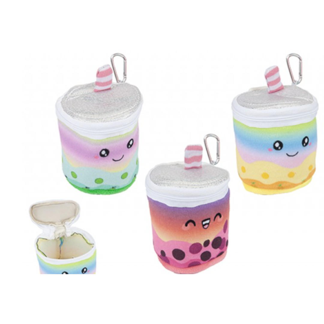 Bubble Tea Plush Coin Purse