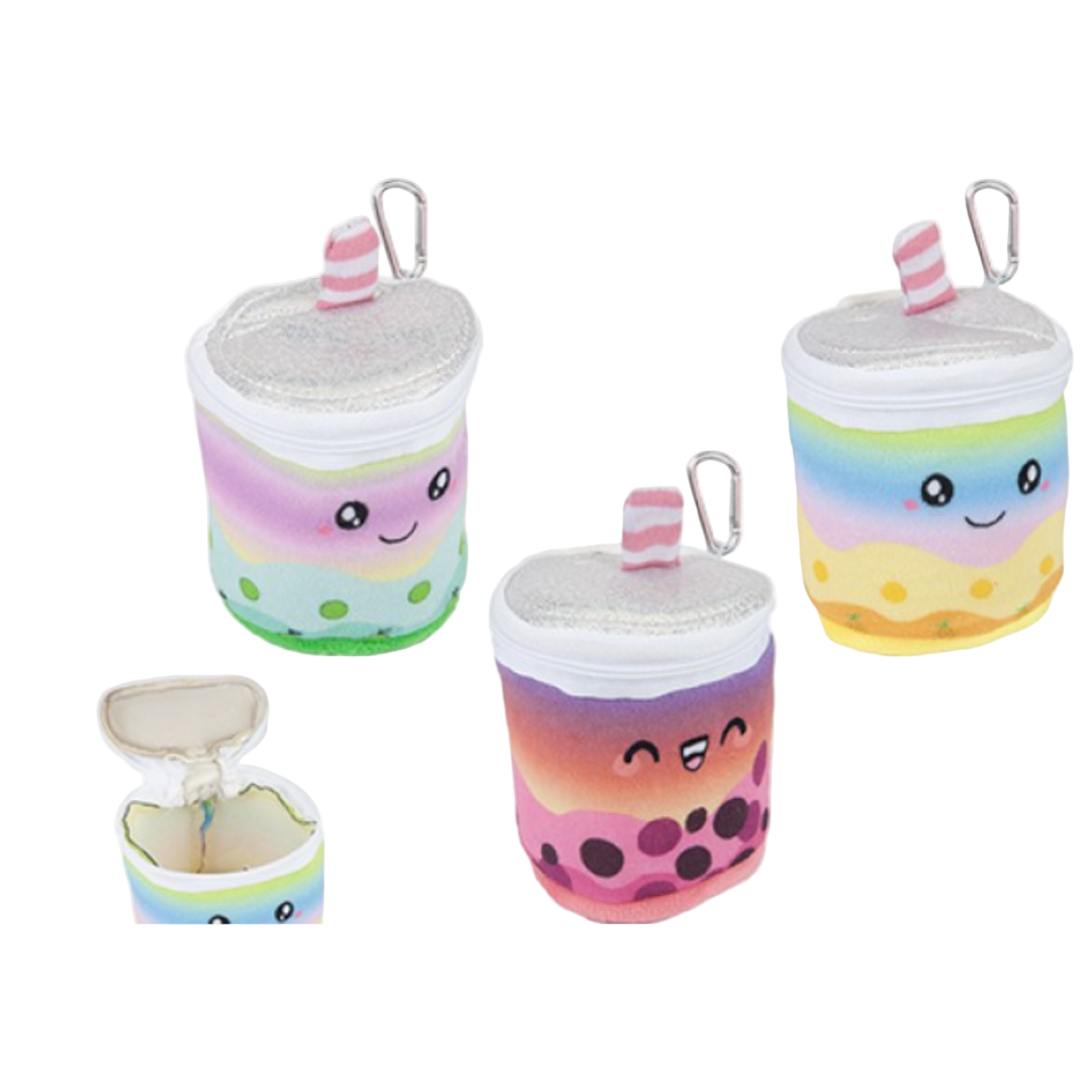 Bubble Tea Plush Coin Purse